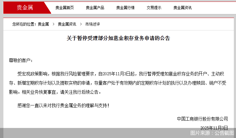 jinjia 金价巨震引发银行调整！积存金业务密集暂停，风险管理成关键因素