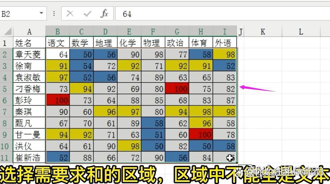 excel带颜色单元格统计_excel百分比函数_GET.CELL函数应用