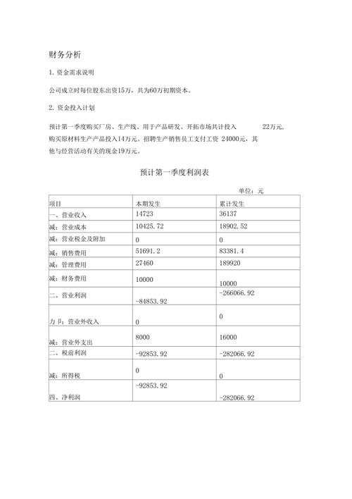 大学生创业项目概述：财务分析基础与经济效益目标解析