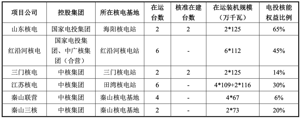 国电电力高密热电项目__ 国电投核电资产重组 