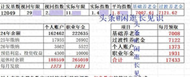 用年金复利计算器算养老金，差几块都算得清