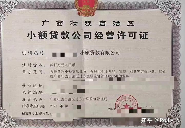 小额贷款公司设立股东资格管理